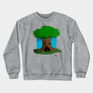 Journey to the tree Crewneck Sweatshirt